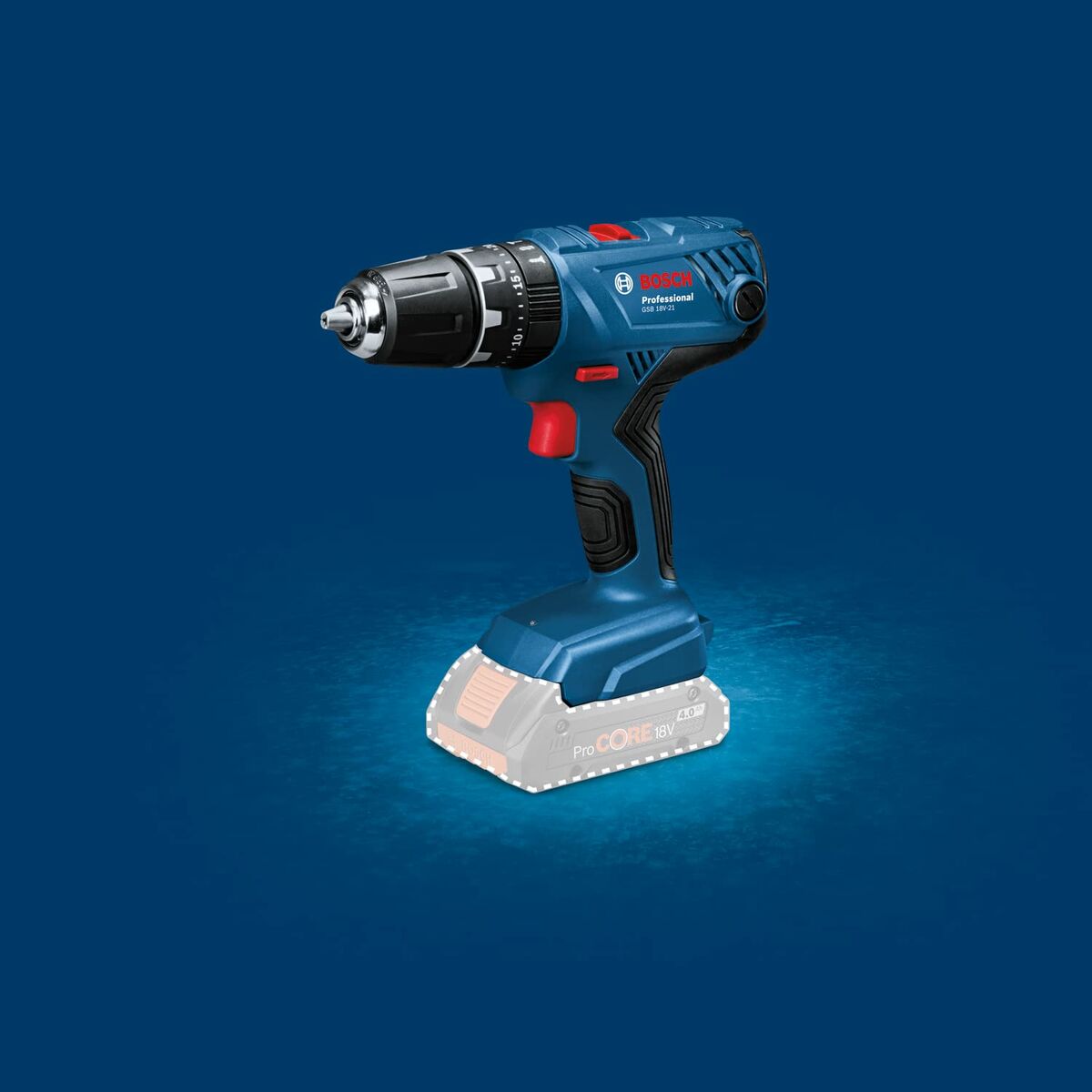 Elektrický skrutkovač BOSCH GSB 18V-21 PROFESSIONAL